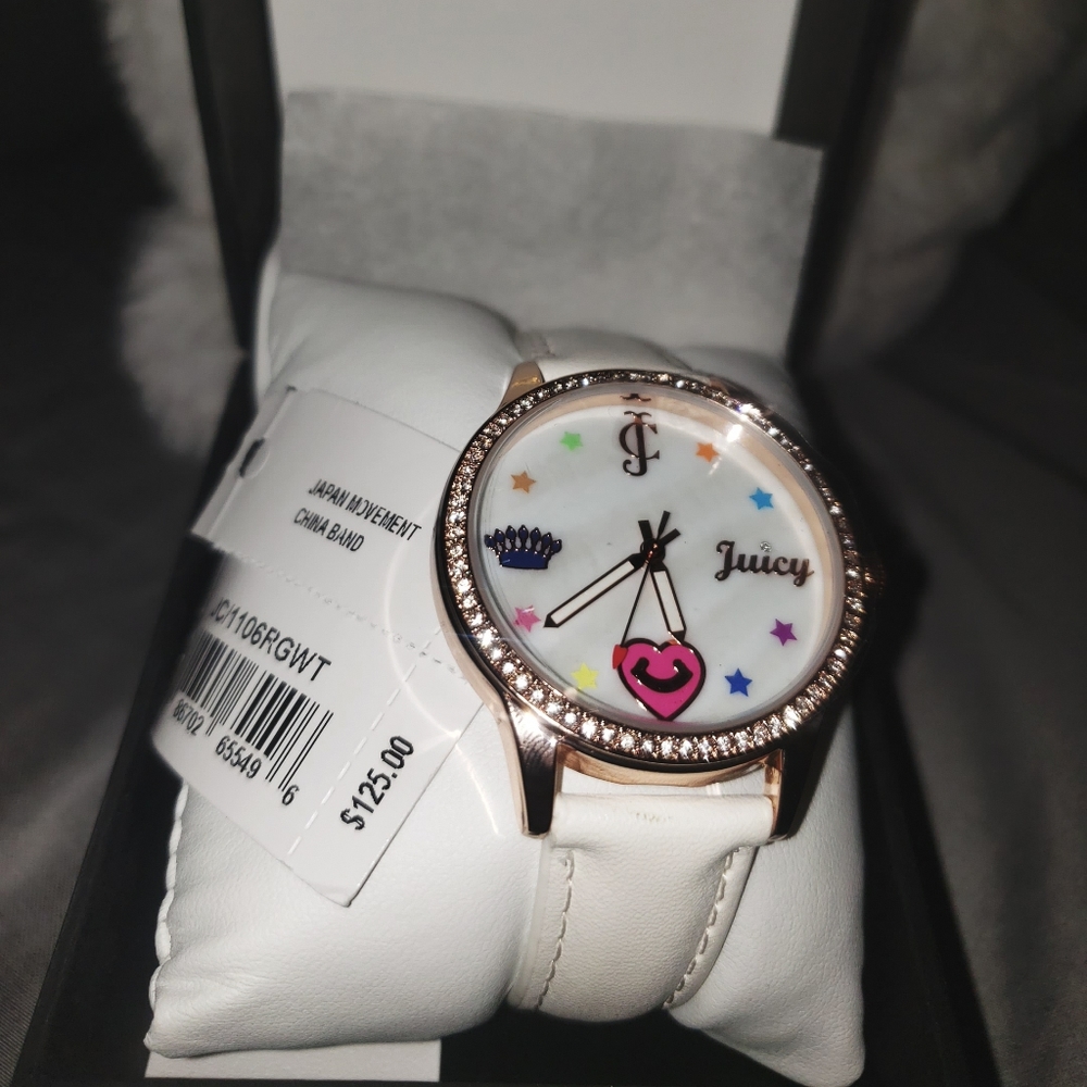 Crystal Juicy Couture Black Label Watch